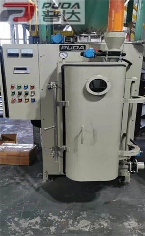活性炭用バルブバッグ包装機